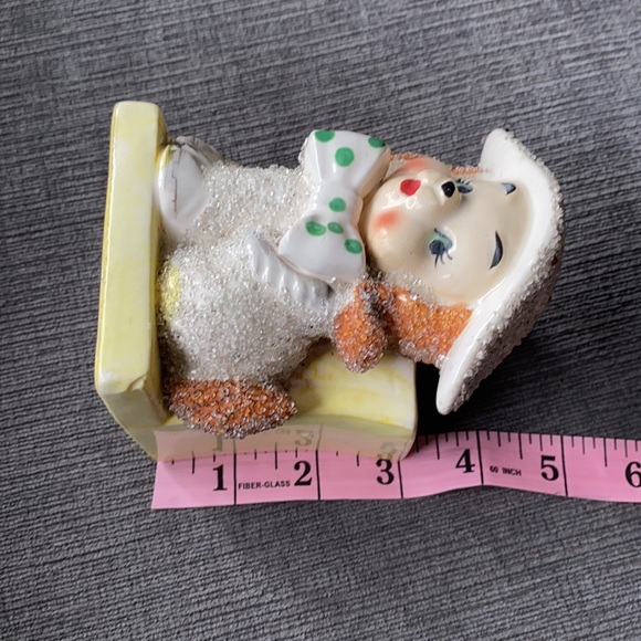 Vtg Grantcrest sugar coated small dog planter - Picture 10 of 11